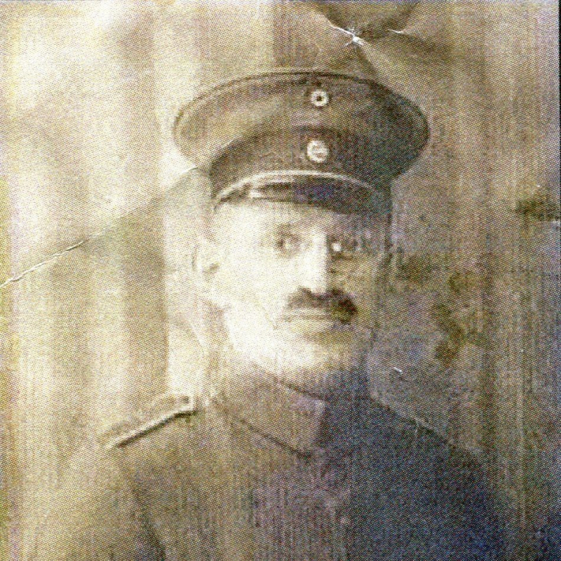 Jakob Bär als Soldat im Ersten Weltkrieg. (Repro: Henry Baer)